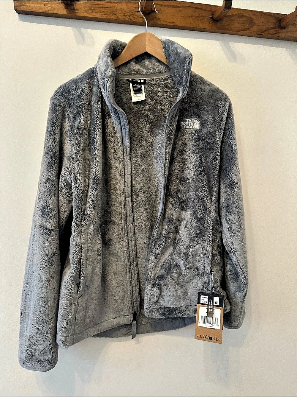 The North Face W Osito Jkt Women's Gray Fleece Medium